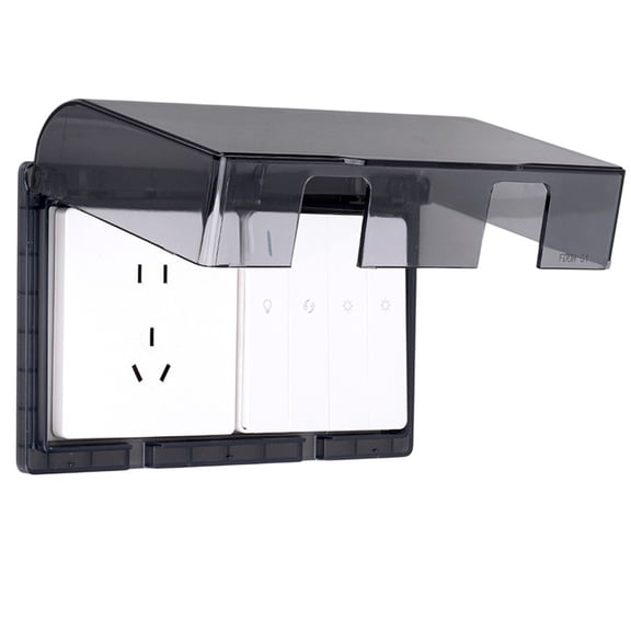 Sheng Yi Home Improvement,Hardware,Bathroom Heavy Duty Wall Mounted Electrical Outlet Cover Waterproof Splash Guard