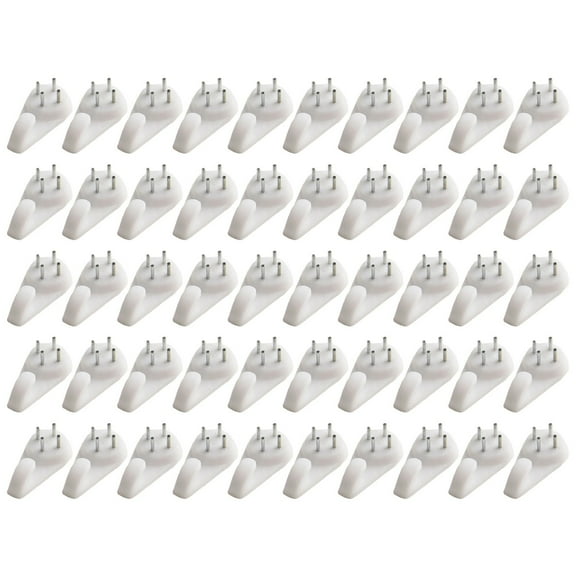 Sheng Yi Home Improvement,Hardware,Picture Hooks for Hard Walls Picture Hangers for Hanging Photo Frame 50PCS Hooks