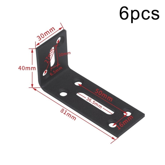Sheng Yi Home Improvement,Hardware,Thickened corner code fixed 90 degree right angle bracket corner plate bracket