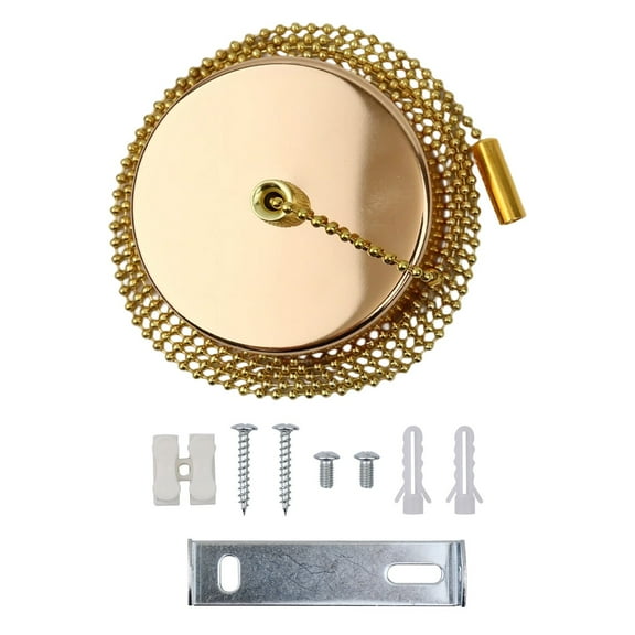 Sheng Yi Home Improvement,Home Accessories,Pull Cord Light Switch Bathroom Ceiling Light Pull Cord Switch with 150cm Chain