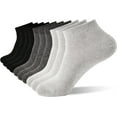 thumbnail image 1 of ShengRui Mens Multi-Pack Cotton Socks Thin Breathable Summer Comfort Low Cut Socks, 1 of 7