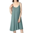 thumbnail image 1 of ShengRui Women's Nightgown Cami Cotton Sleepwear Plus Size Sleeveless Loungewear, 1 of 9
