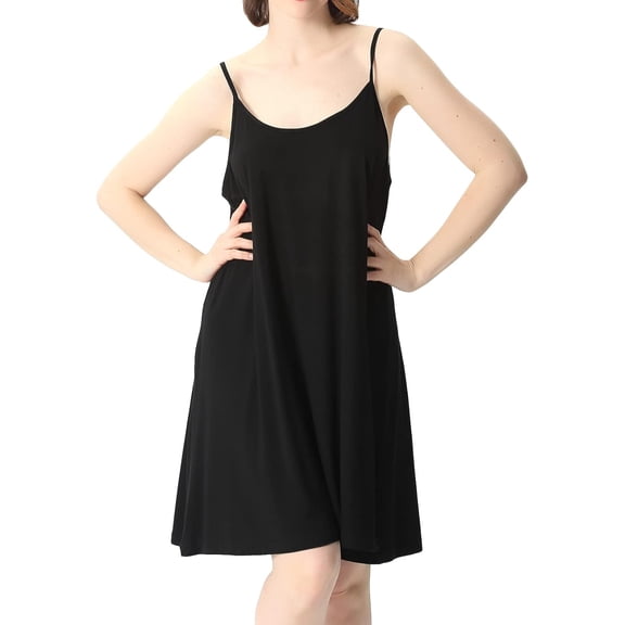 ShengRui Women's Nightgown Cami Cotton Sleepwear Plus Size Sleeveless Loungewear