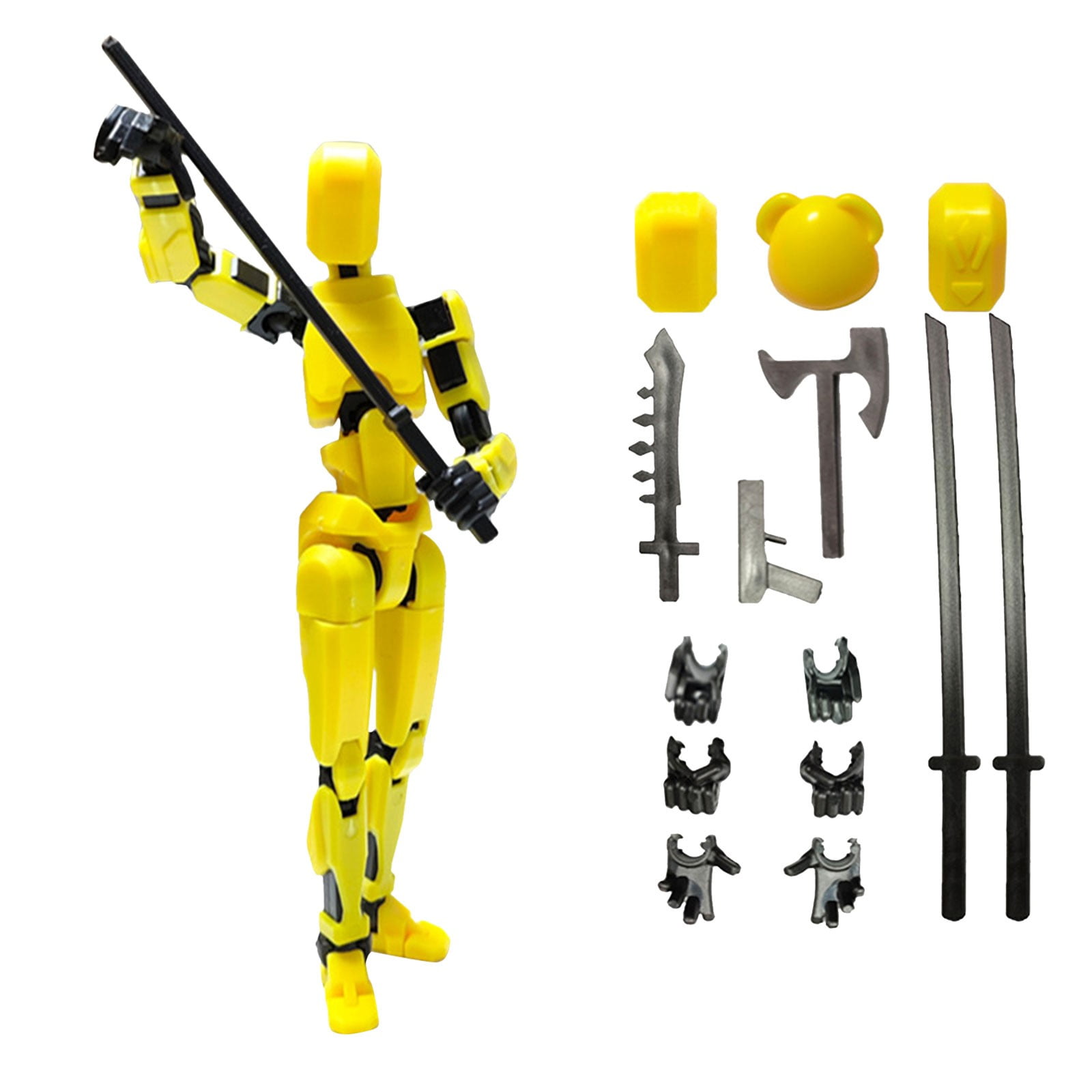 Lyinloo Clearance Under 2.00 Action Figure Action Figure Printed