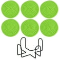 thumbnail image 1 of ShengapQ 6Pcs Cotton Heat Resistant Trivets for Kitchen, Insulated Placemats, Multi-Purpose Hot Pads, Protect Your Countertop, Durable and Easy to Clean, Perfect for Home Decor and Gifts, 1 of 6