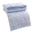 thumbnail image 1 of ShengapQ Multicolor Summer Quilt, Cooling Cotton Air Conditioning Quilt, Breathable Skin-Friendly Reactive Print Quilt, Soft Polyester Filling, Washable Lightweight Summer Bedding for Hot Nights, 1 of 6