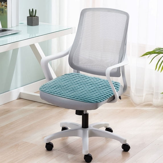ShengapQ Universal Plush Chair Cushion, Ergonomic Seat Cushion, Soft Flock Pillow, Comfortable for Office and Home Use, Multi-Purpose Floor Cushion, Adds Support and Style to Any Space