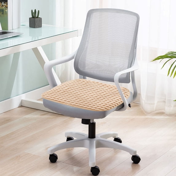 ShengapQ Universal Plush Chair Cushion, Ergonomic Seat Cushion, Soft Flock Pillow, Comfortable for Office and Home Use, Multi-Purpose Floor Cushion, Adds Support and Style to Any Space