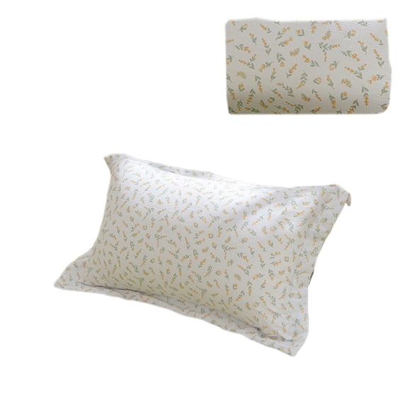 ShengapQ Yarn Pillow Covers, Soft and Breathable Cotton Pillowcase Set, Machine Washable, Elastic and Comfortable, Large 48x74cm Pillow Covers, Cooling and Durable, 2-Piece Set