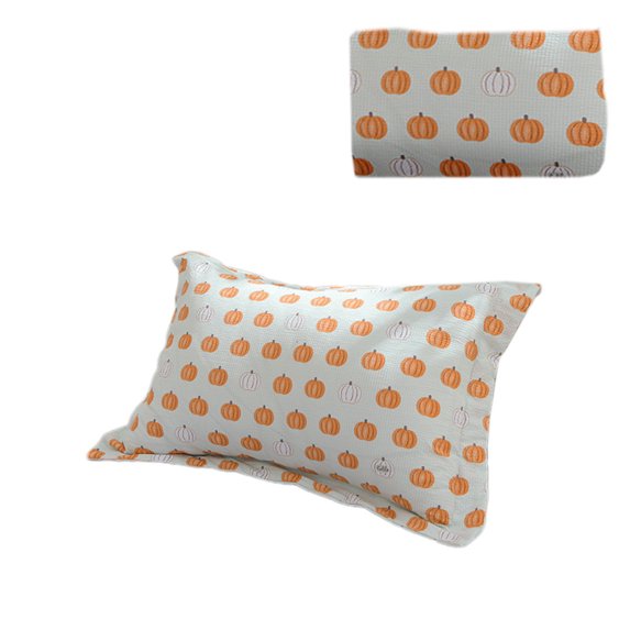 ShengapQ Yarn Pillow Covers, Soft and Breathable Cotton Pillowcase Set, Machine Washable, Elastic and Comfortable, Large 48x74cm Pillow Covers, Cooling and Durable, 2-Piece Set