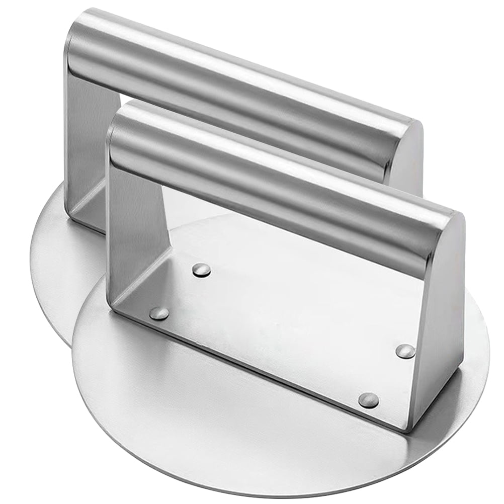 Shengji Stainless Steel Grill Press for BBQ and Griddle Cooking