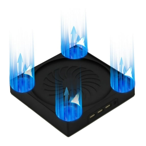 Shengshi Adjustable Console Cooling Fan Fast Charging Stand W/LED+3 USB For Xbox Series X Dock Accessories