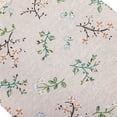 thumbnail image 1 of Shengshi Microwave Oven Cover Dust Oil Proof Cloth with Storage Pockets Cotton Linen Kitchen Toaster Appliance Protector White #F, 1 of 8