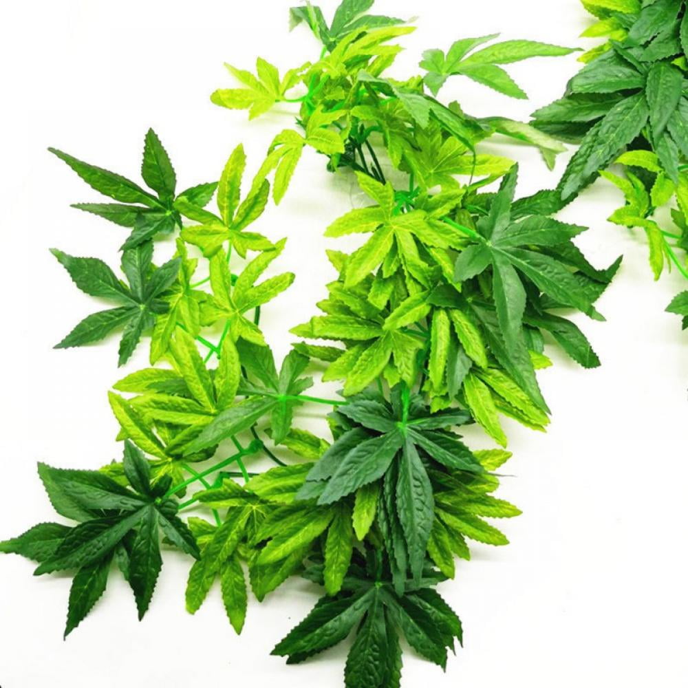 Shengshi Reptile Plants Hanging Terrarium Plastic Fake Vines Lizards Climbing Decor Tank Habitat