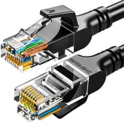 Shengwei CAT 6 Patch Cable Cord, 24AWG UTP, for Gigabit High-Speed Broadband, Engineering Surveillance, Computer, Router, Home Network, with 8-Core Twisted Pair,High-Purity Oxygen-Free Copper,10FT