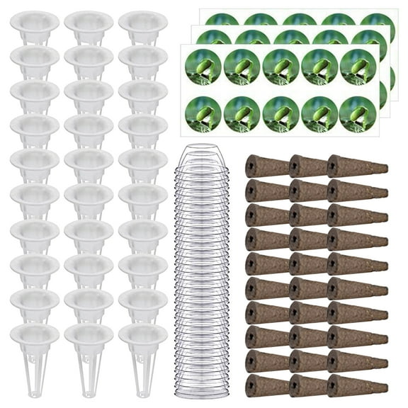 Shenmeida 1 Set Replacement Grow Baskets Seed Pods Fit, Lightweight Economy Plant Baskets, Plant Growing Containers for Hydroponic