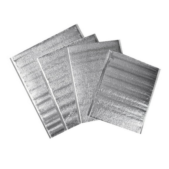 Shenmeida 10Pcs Reusable Insulation Bags Thermal Box Liners Metalized Box Liners Lunch Food Box Shopping Bag Insulation Lining Waterproof Insulation Package