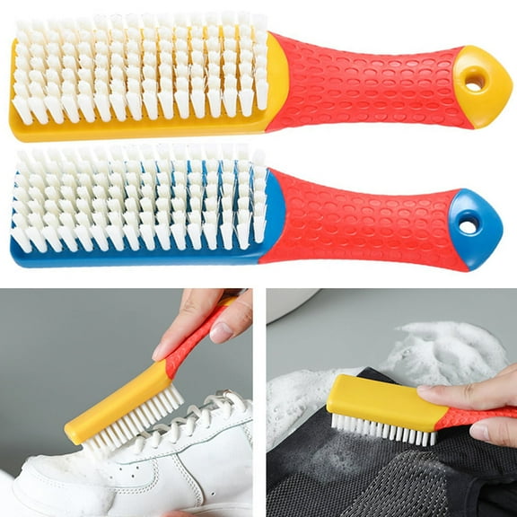 Shenmeida 2Pcs Clothes Shoes Scrubbing Brushes Laundry Houseware Cleaning Tool for Home and School