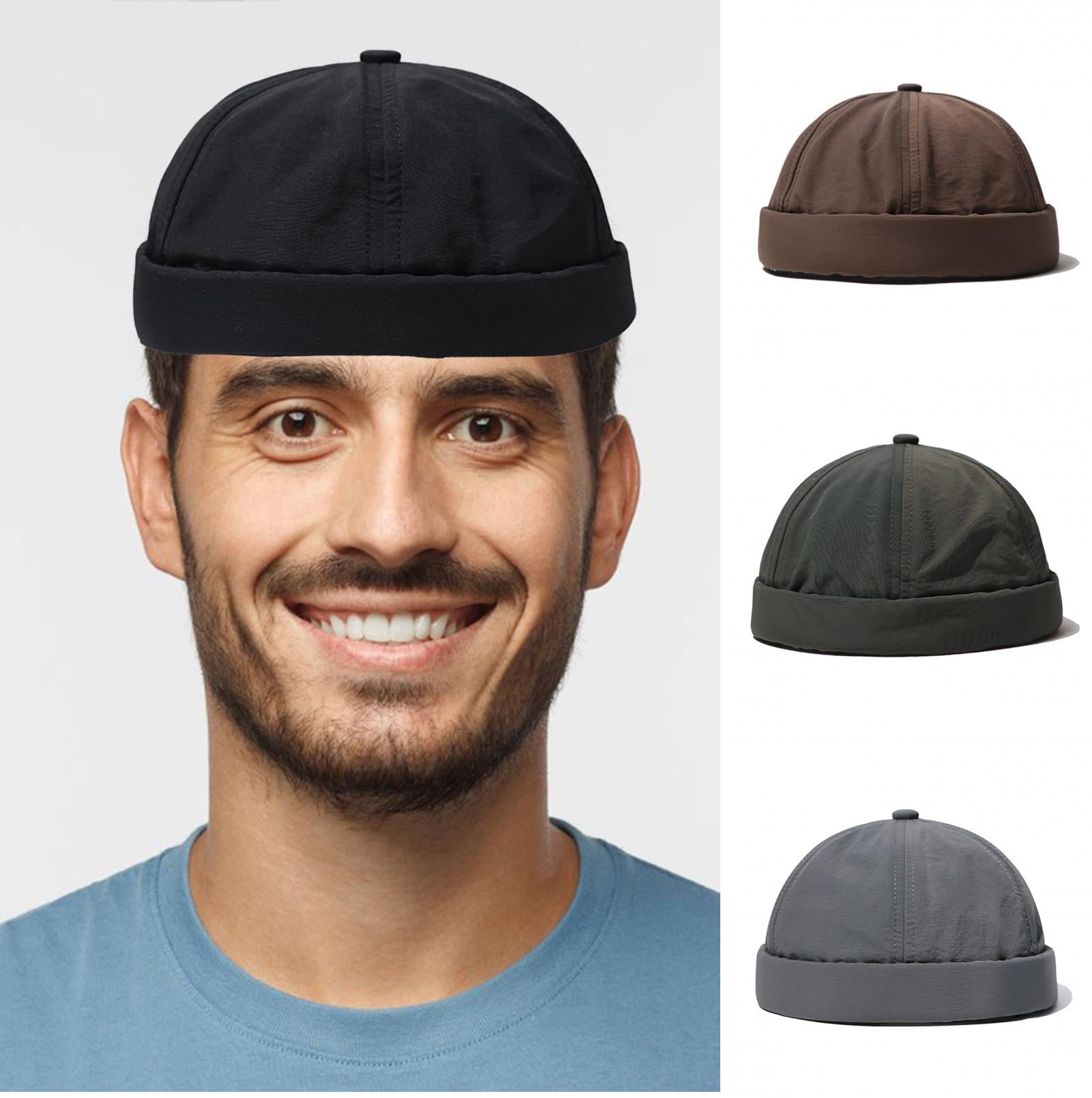Brimless hats for store sale