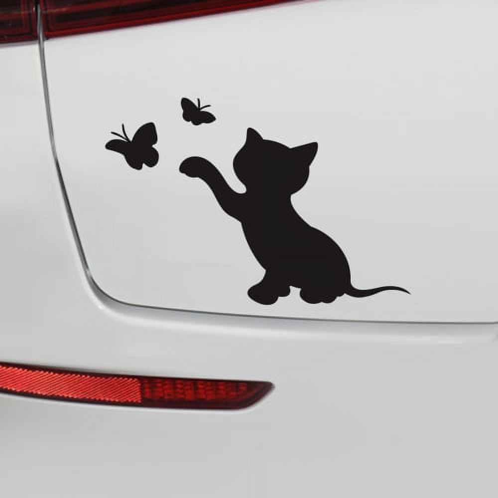 Funny Black Cat Stickers  Cat Decal Car Decal Funny Window Trunk Bumper  Decal, Window Sticker Suitable for Cars, Trucks, Laptops, Etc 5.5-Inch Wide  - Yahoo Shopping