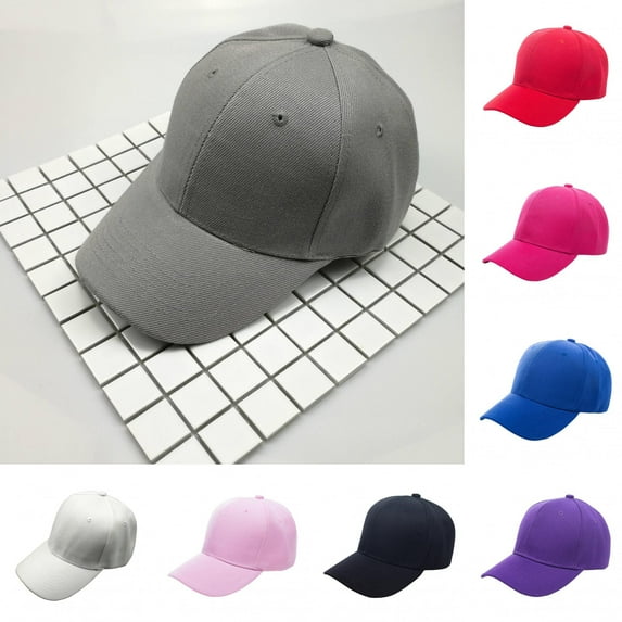Shenmeida Men Women Washable Cotton Baseball Cap Vintage Adjustable Hat Lightweight Women Hat for Hiking