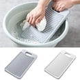 thumbnail image 1 of Shenmeida Mini Washboard Plastic Washing Board Household for Students Clothes Clean Laundry, 1 of 7