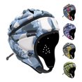thumbnail image 1 of Shenmeida Mult Color Soft Helmet Flag Football Rugby Goalkeeper Helmet Rugby Cap Soft Shell Helmet Soccer Headgear Special Needs for Youth Adults, 1 of 1