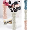 thumbnail image 1 of Shenmeida Plastic Vase for Flowers Unbreakable ,Ceramic Look Decor Vase Geometric Style Accent Vases for Home Decor, Living Room, Table, Home, Office Decor, 1 of 1
