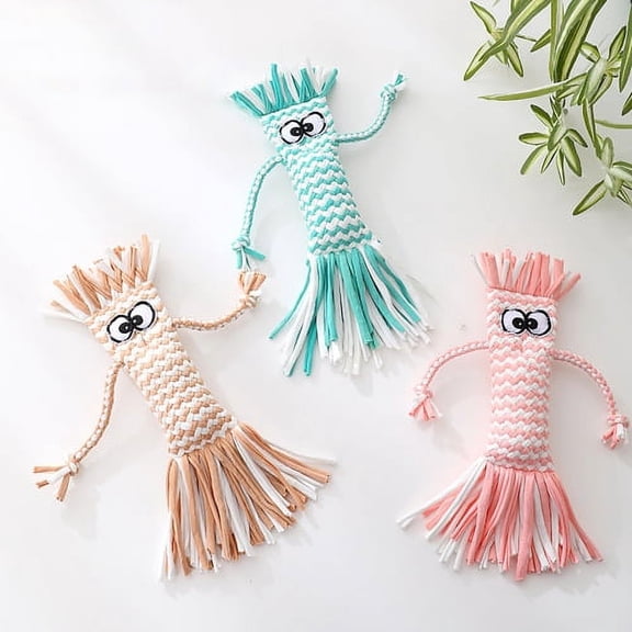 Shenmeida Puppy Toys Interactive Dog Toys Dog Chew Toy Puppy Teething Chew Toys Puppy Supplies Small Dog Toys Cotton Rope Dental Teeth Cleaning