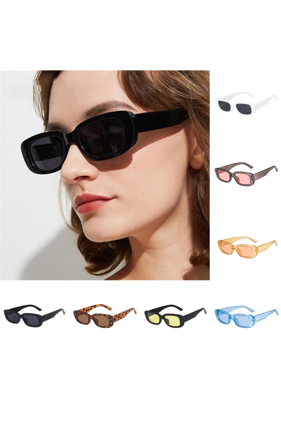 Unisex Sunglasses Square Sunglasses Women Retro Square Glasses Vintage Eyewear for Women