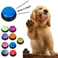 thumbnail image 1 of Shenmeida Voice Recording Button Dog Buttons for Communication Interactive Dog Talking Button Set Animal Communication Button 30 Seconds Recordable Answer Buzzers for Pet Sound Training Toy, 1 of 7