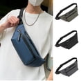thumbnail image 1 of Shenmeida Waist Bag Fanny Pack For Men Belt Bag Pouch Hip Bum Bag Chest Sling Bag With Adjustable Strap, Lightweight Fanny Pack For Sport Gym Workout Travel Work Commuting, 1 of 7