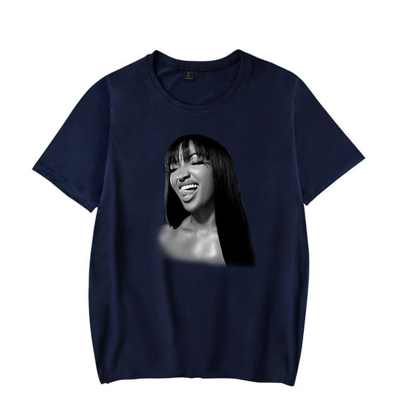 Shenseea Never Gets Late Here Tour T-Shirt Women Men Crewneck Short Sleeve Fashion Tee