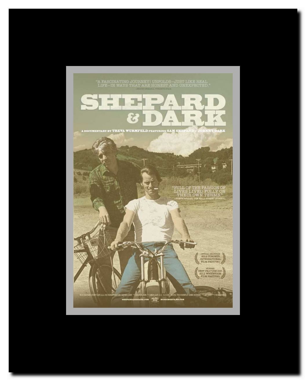 Shepard & Dark Framed Movie Poster