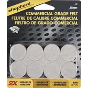 Shepherd Hardware 1 In. Beige Self-Adhesive Commercial Grade Felt Pads 48-Count