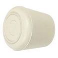 thumbnail image 1 of Shepherd .63in. White Rubber Leg Tips  9752 - Pack of 24, 1 of 3