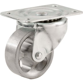Shepherd Hardware 2-1/2 In. Cast-Iron General-Duty Swivel Plate Caster 9176