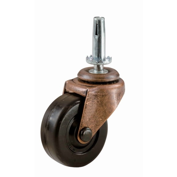 Shepherd 9345 2" Medium Duty Swivel Stem Caster 2 Pack