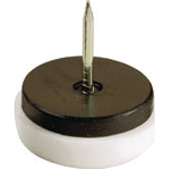 Shepherd 9448 1-1/8" Plastic Cushion Nail On Glides, 4 Count