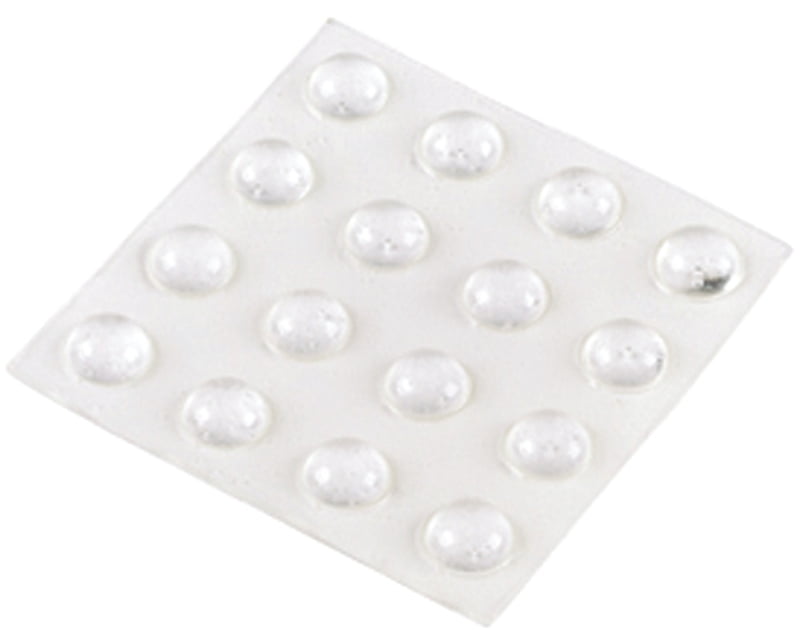 Shepherd 9964 16 Count .38 in. Clear Self Adhesive Vinyl Surface Pad ...