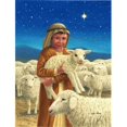thumbnail image 1 of Shepherd And His Sheep Flag Garden Size, 1 of 1