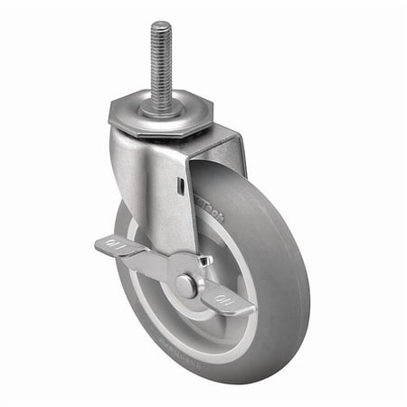 Shepherd Hardware Stem Caster,4"dia,150lb PRE40748ZN-MNTB