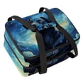 thumbnail image 1 of Shepherd Dog Double Layered Insulated Refrigerated Lunch Bag with Two Compartments, Large Capacity, and Hand Carry - 7.1x11.4x16.1 Inches, 1 of 6