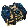 thumbnail image 1 of Shepherd Dog Insulated Double-Layered Lunch Bag with Two Compartments - Large Capacity Hand-Carry Meal Bags for Insulation and Refrigeration - 7.1x11.4x16.1 inches, 1 of 6