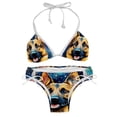thumbnail image 1 of Shepherd Dog Swimwear Bikini Set with Detachable Sponge & Adjustable Strap, Two-Pack for Beach & Pool Parties, 1 of 6