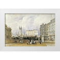thumbnail image 1 of Shepherd, George Sidney 32x22 White Modern Wood Framed Museum Art Print Titled - St Saviours Church, Southwark, 1 of 4