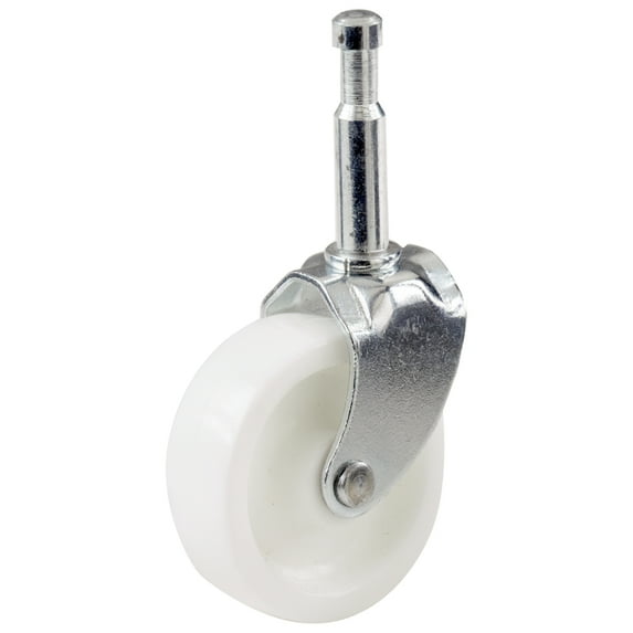 Shepherd 9055 Light Duty Economical Swivel Caster, 1-5/8 in Dia, 50 lb, Plastic