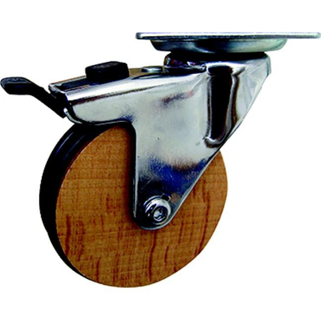 Shepherd Hardware 3 in. D Swivel Caster 100 lb 1 pk