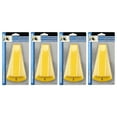 thumbnail image 1 of Shepherd Hardware 3763 Jumbo Rubber Door Wedge Heavy Duty Anti Skid Safety Yellow, 4-Pack, 1 of 8
