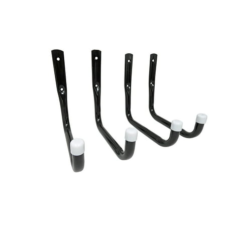 Shepherd Hardware 8090E Heavy Duty Steel Garage Storage / Large Utility Hooks, 4 Pack